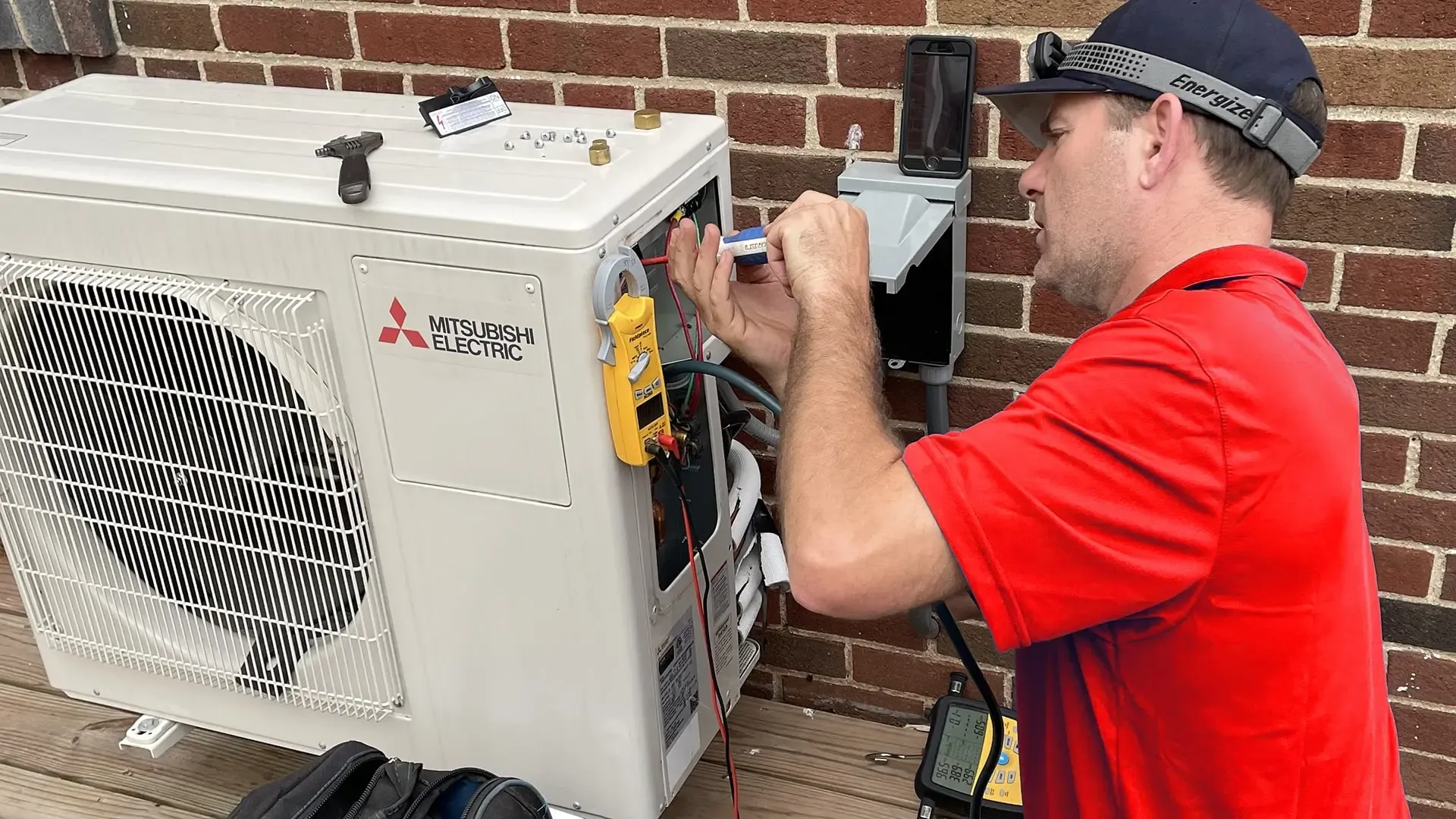 New AC system installation at Houston area residence